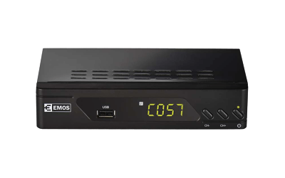 DVB-T2 set-top box Emos EM170 HD