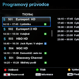 Vhody satelitnho vysln Digi TV