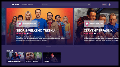 Sledujte internetovou televizi Kuki TV